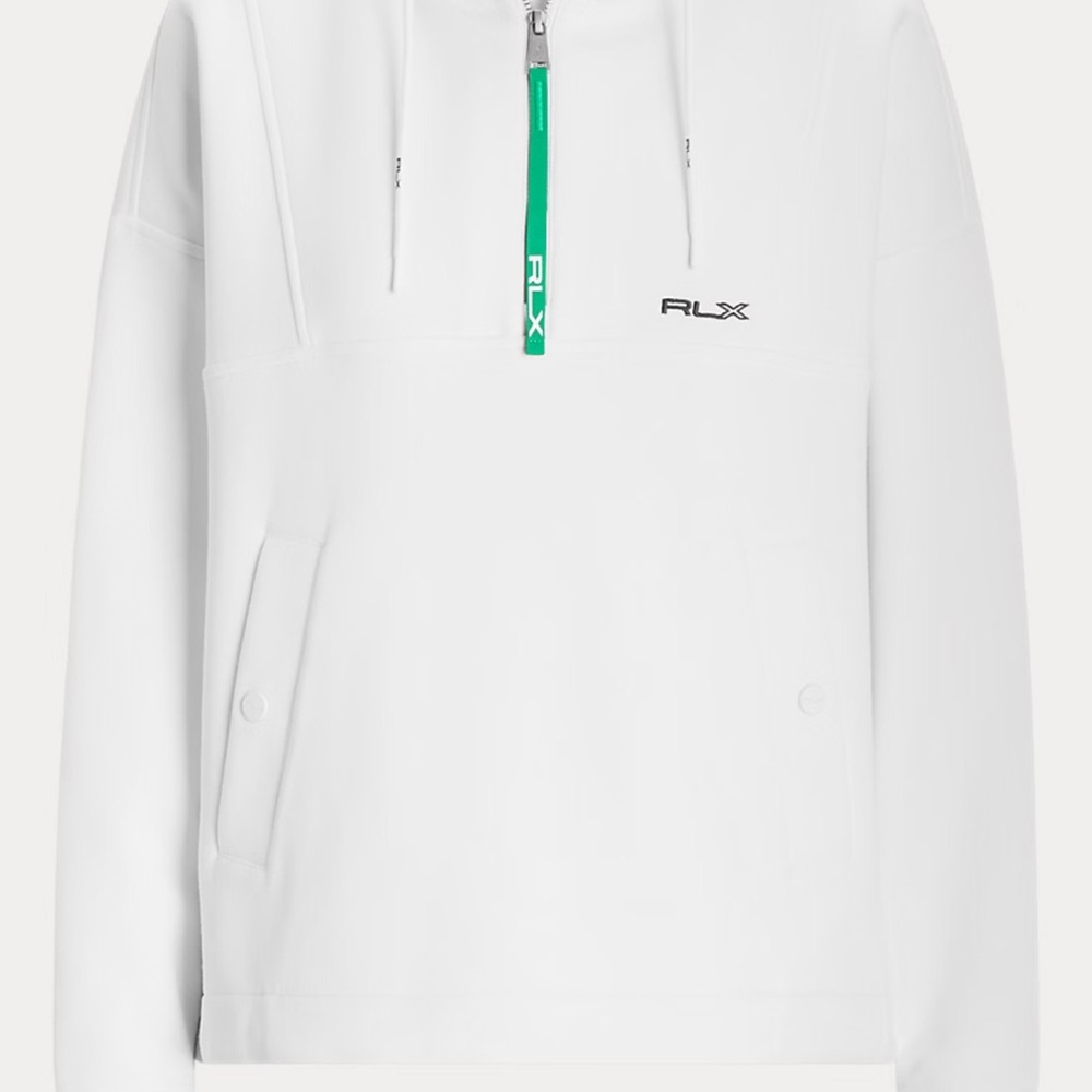 RLX White Pullover Hoodie